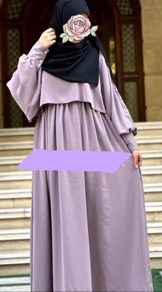 مانتو عبایی ترنم مشکی