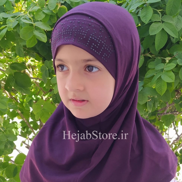 مقنعه سربند دخترانه ریون